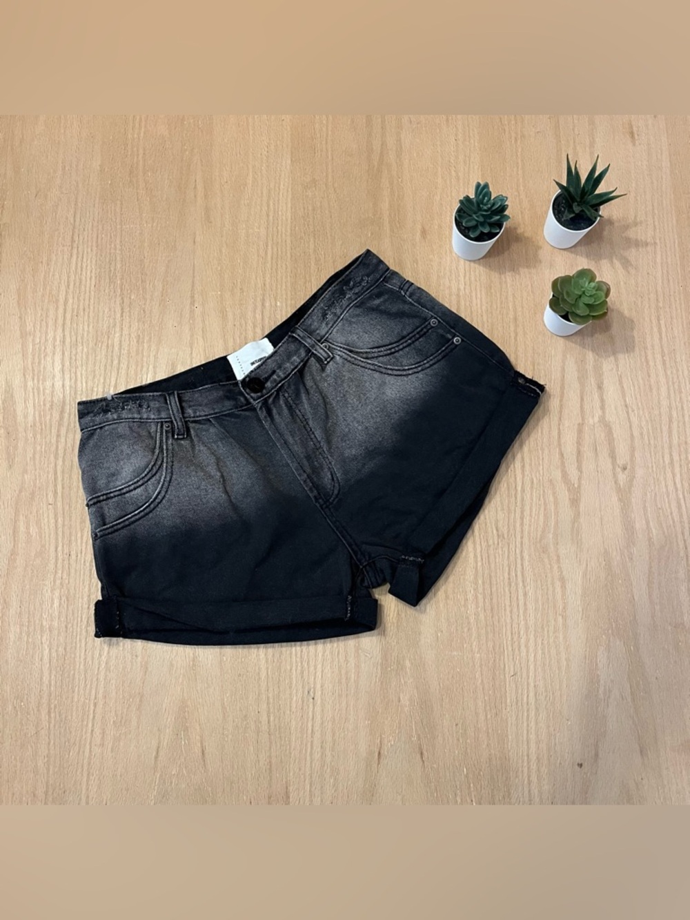 One Teaspoon Black Smiths Denim Shorts  in size 29